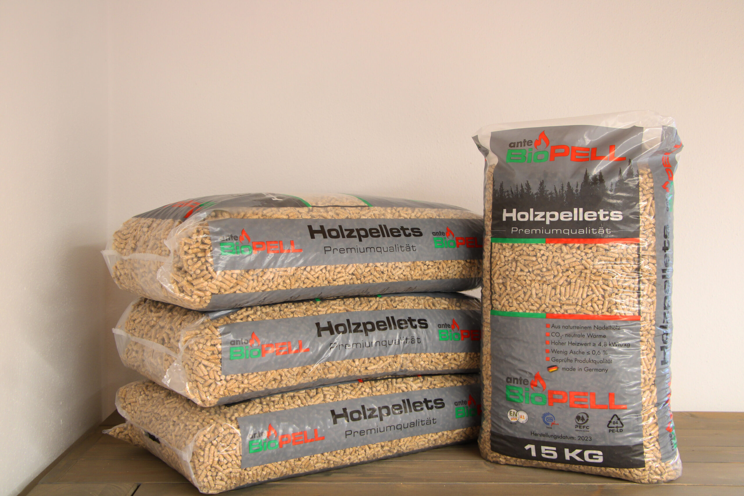 Holzpellets Sackware